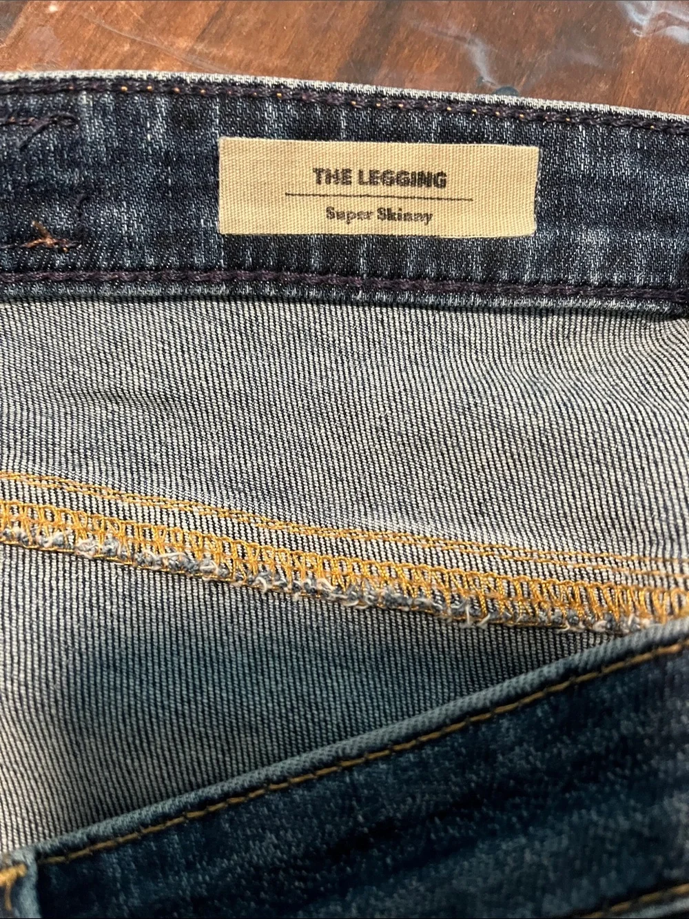Ag Adriano Goldschmied Dark Blue Skinny Jeans - Picture 9 of 16